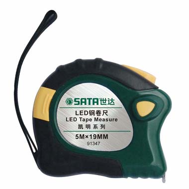 世達(dá)工具91347 凱明LED鋼卷尺5Mx19MM